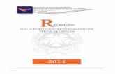 RELAZIONE 2014 · 2021. 1. 26. · I Relazione sulla politica dell’infoRmazione peR la sicuRezza 2014 EXECUTIVE SUMMARY Presidenza del Consiglio dei Ministri Sistema di informazione