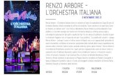 RENZO ARBORE - L'ORCHESTRA ITALIANA · 2020. 8. 27. · Malika Ayane torna in concerto al Teatro EuropAuditorium il prossimo 17 dicembre 2018 dopo due anni di lavoro. L'artista occuperà
