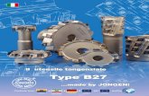 Type B27 - Jongen B27/Tangential B27it.pdf- Le frese a disco DIN138 sono disponibili da diametro 125 fino 200 e in versione attacco a manicotto secondo DIN8030-A con i diametri 125