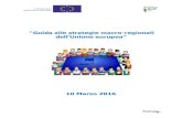“Guida alle strategie macro-regionali dell’Unione europea”europa.formez.it/sites/all/files/strategie_macroregion... · 2016. 3. 10. · come metodo per rafforzare la coesione