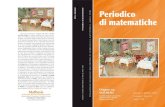 Periodico di matematiche - unimi.itusers.mat.unimi.it/users/lucchini/g300a.pdf · ISSN: 1582-8832 Periodico di matematiche Rivista quadrimestrale - Poste Italiane SpA - Sped. in Abb.