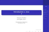 Sommario Introduzione a Javajoomla.di.unipi.it/~levi//corsoP2/17.3.java03.pdf · 2010. 2. 5. · 3 Java Sommario Gerarchia di tipi Classi astratte e interfacce Risoluzione dei nomi