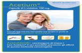Acetium® - Biohit Healthcare...• Ipocloridria (secrezione di acido ridotta o assente) • Assunzione di inibitori di pompa protonica per un lungo periodo • Infezione da Helicobacter