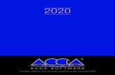 2020 - ACCA · 2019. 11. 22. · • Integrazione con Blender® e SketchUp® BIM 4D (Gantt): gestione temporale del progetto BIM 5D: analisi e valutazione dei costi Integrazione •