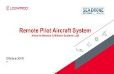 Remote Pilot Aircraft System · 2019. 11. 14. · Falco EVO Maritime Configuration - Payloads - LEONARDO GABBIANO ULTRALIGHT RADAR (target in mare/scansione meteo) - AIS TRASPONDER