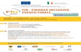 FIN locandina - Inclusione finanziaria - ABRUZZO 26OTT2020 ......OS 2. Integrazione / Migrazione legale — ON 3. Capacity building — lett. m) Scambio di buone pratiche — inclusione