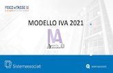 MODELLO IVA 2021 · Il presente file excel è nato con l’obiettivo di dare un supporto operativonel procedimento di predisposizione e controllo del Modello IVA, attraversodei fogli