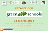 Home | I.S.I.S.S. Domenico Sartor - ECO-LEZIONI...GREEN SCHOOLS COMPETITION – ECO-LEZIONI polo.3 Castelfranco Veneto 11 marzo 2014 1 ECO-LEZIONI 11 marzo 2014 Incontro per i rappresentanti