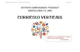 CURRICOLO VERTICALElnx.icfoscolo.edu.it/wordpress/wp-content/uploads/2010/...programmazione; si tratta infatti di individuare linee culturali comuni su cui lavorare in sinergia, rispettando,
