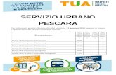  · Web viewSERVIZIO URBANO PESCARA Tua informa la gentile clientela che, dal prossimo 11 gennaio 2021 saranno in vigore i riportati orari del servizio urbano di Pescara