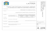 COMUNE DI LATINA · 2016. 5. 21. · - Tariffa prezzi ufficiale per i LL.PP. della Regione Lazio (Tariffa dei prezzi per opere edili ed. 2012, - Analisi prezzi sulla base dei costi