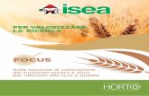 PER VALORIZZARE LA RICERCA - AGROSERVICE Spa · 2019. 8. 27. · Per offrire l’utilizzo di grano.net® come servizio di assistenza tecnica per tecnici e agricoltori Per incrementare,