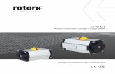 Serie GT - Rotork · 2019. 2. 8. · L'installazione, la manutenzione e la riparazione degli attuatori Rotork deve essere effettuata esclusivamente da personale qualificato ed esperto.