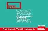 Contratto Collettivo Nazionale di Lavoro Comparto Sanitأ  ... ... Pubblica Periodo 2016-2018 FP CGIL