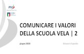COMUNICARE I VALORI DELLA SCUOLA VELA | 2xv-zona.federvela.it/.../esposito_comunicare_valori_sv_2.pdf · 2020. 6. 25. · 3. Comunicare i valori può aiutare a stimolare la fiducia