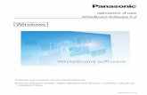 Istruzioni d’uso - Panasonic · 2020. 2. 28. · Istruzioni d’uso WhiteBoard Software 5.2 Grazie per aver acquistato questo prodotto Panasonic. Prima di utilizzare il prodotto,