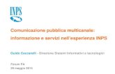 Comunicazione pubblica multicanale: informazione e servizi …...2014/05/27  · Forum PA – 29 maggio 2014 Comunicazione pubblica multicanale: informazione e servizi nell’esperienza