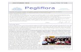 Pegliflora · 2019. 2. 18. · Pegliflora pag. 2 6 ottobre Inaugurazione dell’Anno Sociale Il primo appuntamento del nuovo anno è iniziato con la prolusione di benvenuto ai vecchi