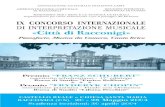 IX CONCORSO INTERNAZIONALE DI INTERPRETAZIONE …xoomer.virgilio.it/fborsari/camt/rac2004.pdf · 2004. 2. 10. · prendente esclusivamente opere di Chopin. È obbligatorio includere