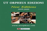 UT ORPHEUS EDIZIONI · 2020. 3. 18. · SOR, FERNANDO (1778-1839) Fantaisie Elégiaque Op. 59 for Guitar (Ed.: Fabio Rizza) CH 316 – € 10,95 SOR, FERNANDO (1778-1839) Sérénade