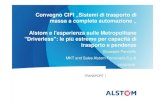 Convegno CIFI Sistemi di trasporto di massa a completa automazione … · 2020. 3. 12. · Convegno CIFI „Sistemi di trasporto di massa a completa automazione ... Bologna Centro