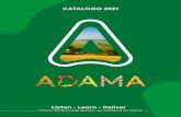 CATALOGO 2021 - ADAMAcompleto+2021.pdf · 2020. 12. 30. · Catalogo che si è ulteriormente arricchito - con una gamma completa e innovativa, con ... e completo. Con l’APP Adama