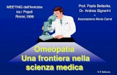 Associazione Alexis Carrel - PaoloBpaolobellavite.it/files/96rimini-A.pdf · 2018. 4. 28. · Versuch über ein neues Princip zur Auffindung der Heilkrafte der Arzneisubstanzen (Saggio