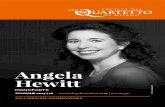 Angela Hewitt - Società del Quartetto di Milano...linea del basso, presente in tutte le Variazioni, affidata alla mano sinistra che disegna nelle prime otto misure un modello di basso