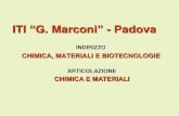 ITI “G. Marconi” - Padova...Chimica Analitica e Strumentale 3 a ) Analisi qualitativa e Analisi quantitativa classica-Soluzioni elettrolitiche – Equilibrio chimico – Equilibri