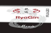 Ristoranti Giapponesi RyoGin · 2018. 11. 28. · L'anima La testa Il cuore Le braccia PRANZO Nel nostro ristorante abbiamo scelto di lavorare pensando all’eco-sostenibilità, usando
