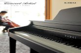 Kawai CA95/CA65 brochure 2012 (Italiano)...Per secoli il legno è stato il materiale preferito per la costruzio-ne dei tasti di un pianoforte acustico, ed è stato utilizzato per la