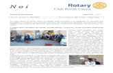 Bollettino n 3 settembre 2012 - Rotary Club Roma Cassia...3 ottobre 2015. Adottiamo una strada, seconda edizione. Trastevere, via dei Vascellari. Dalle 16,30 alle 22. Un’altra bella