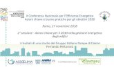 Pettorossi ADT 2018 - Amici della Terra Italia · 2018. 11. 29. · Fernando Pettorossi In collaborazione con Energia a Km zero. CASO DI STUDIO Complesso TORRE NORD –Centro San
