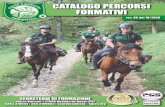 CATALOGO PERCORSI FORMATIVI - Engea · 2020. 12. 14. · 1.5 - guida someggiata alpina 1.6 - formatore equitazione escursionistica ed alpina 2. dipartimento equitazione sportiva 2.1