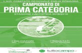 L.N.D. COMITATO REGIONALE EMILIA ROMAGNA CAMPIONATO …calcioemiliaromagna.com/.../08/almanacco-2018-19-A3... · dati per tenere aggiornato l’almanacco fino a fine stagione sarà