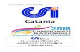 Catania · 2018. 1. 4. · alfa sport – via archimede cirinna 2 - catania calcio pinea – via madonna delle lacrime - san giovanni la punta circolo tennis – via c.colombo (accanto