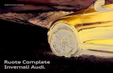 Audi Accessori Originali · 2021. 3. 4. · A4 allroad cerchio con design a V a 5 razze parallele 6,5 x 17 ET28 Michelin Alpin 5 AO 225/55 R17 97H E B 68 dB ) 8W9073218 8Z8 A4 allroad