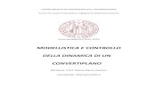 Modellistica e controllo della dinamica di un convertiplanotesi.cab.unipd.it/44199/1/Tesi_Pdf.pdf · 2013. 10. 9. · 2.1) Modellistica Figura 2.1 : Schema del sistema meccanico.