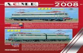 E444prototipo...ACME S.r.l. - Viale Lombardia, 27 - 20131 Milano - Italy Email: info@acmetreni.com This is a supplement to the 2008 general catalogue. ACME models are available …