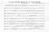 VALZER DELLA NOTTE VALZER Clarinetto in Sib TO di ... VALZER Clarinetto in Sib TO di Valzer Musica di: H. GUALDI - R. PASSARINI 11 - Il valzer della notte 2 Sib Trio 1 a parte poi