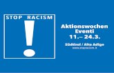 Aktionswochen Eventi 11.— 24.3....Sviluppare le risposte dei giovani contro l’antizigan-ismo e i discorsi d’odio in Italia: un progetto europeo Irene Certini Discriminazione
