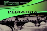 Roma Pediatria - Vaccinarsi in Lazio · 2019. 4. 29. · Il Congresso ha ottenuto presso il Ministero della Salute l’attribuzione di N° 4,9 Crediti Formativi di Educazione Continua