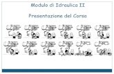 Modulo di Idraulica II - people.unica.it · 2016. 1. 22. · D. Citrini, G. Noseda: Idraulica. CEA, Milano. S. Mambretti: Fenomeni di moto vario nelle correnti in pressione. Aracne,
