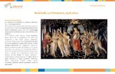 Botticelli, La Primavera, 1478 circa. · momento ci si conosce e ci si innamora (Zefiro e Clori, Clori che grazie all'amore diventa Flora), poi si arriva a Venere che rappresenta