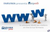 FARVIMA presenta EASY WEBgestione con il servizio Farvima avviene una vera e propria rivoluzione. Con la soluzione NON è necessario: - affrontare le spese di realizzazione e manutenzione