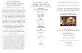Vicenza - Coro polifonico Ensemble d'archi Amici della Musica … · 2019. 6. 20. · Coro polifonico "Amici della Musica" di Barbarano Mossano Il coro "Amici della Musica" è stato