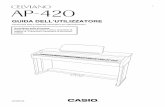 GUIDA DELLâ€™UTILIZZATORE - Home | CASIO blPulsante di pianoforte a coda (moderno) (GRAND PIANO (MODERN))
