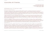 Concilio di Trento - C R I S T I N A C A M P O di trento sesssione... · PDF file 2009. 1. 1. · Concilio di Trento I-VI sessione (1545 -1547) VII -XI sessione (1547) XII -XVI sessione