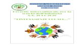 Progetto interculturale per la scuola dell’infanzia A.S ... · Bambini di 3, 4 e 5 anni delle scuole dell’infanzia del comune di Solaro Tempi 10 incontri a cadenza settimanale