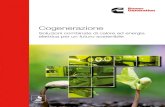 Cogenerazione - Reengine...Cogenerazione. Cogenerazione. Soluzioni combinate di calore ed energia elettrica per un futuro sostenibile. Ricercando soluzioni energetiche più sostenibili